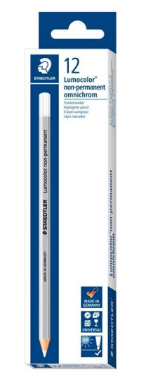Staedtler Dry marker nonperm white 12 pcs.