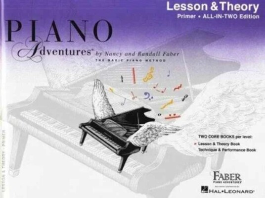 Piano Adventures All-In-Two Primer Lesson/theory