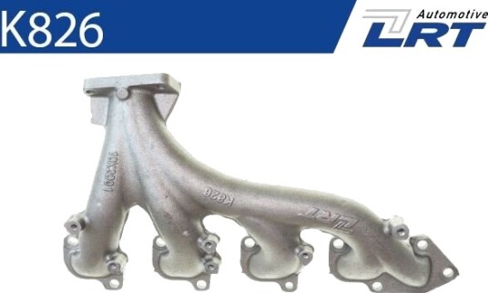 LRT K826 Manifold, eksosanlegg