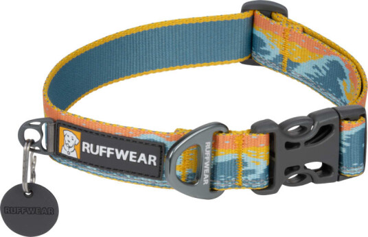 Ruffwear Crag Reflective Dog Collar 36-51 cm Rising Wave