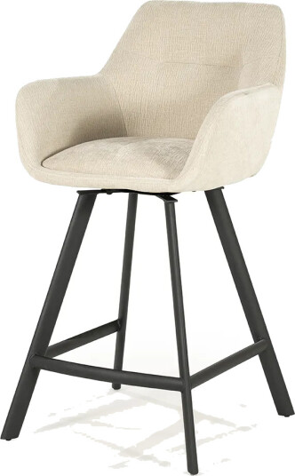 By Boo Bliss barstol med armlener beige By Boo Bliss barstol med armlener beige