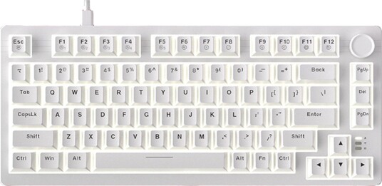 Dareu EK75 RGB hvit Dareu EK75 RGB hvit