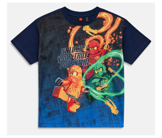 Lego Lwtaffy 124 - T-Shirt S/S Dark Navy 128 T-Shirts