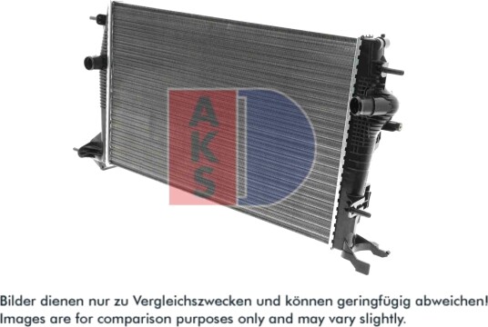AKS DASIS 180067N Radiator motorkjøling