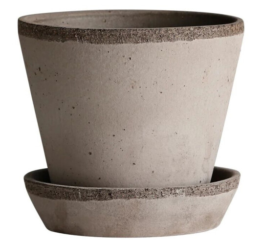 Bergs Potter Julie krukke Ø12 cm Grå