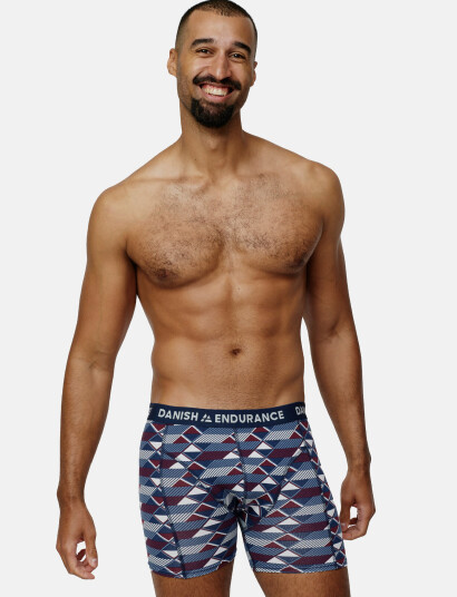 Danish Endurance Men"s Classic Trunks - Multi/patterned - M
