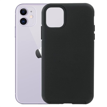 Prio Double Shell iPhone 11 Hybrid deksel Svart