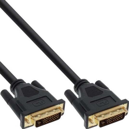 Inline 17775P 5 M Dvi D Dvi D Hankjønn Hankjønn Sort