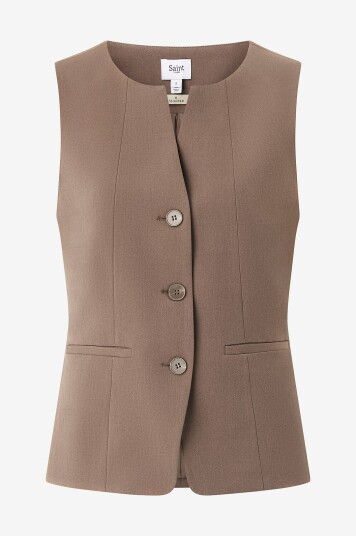 Saint Tropez Vest LuwaSZ Brun