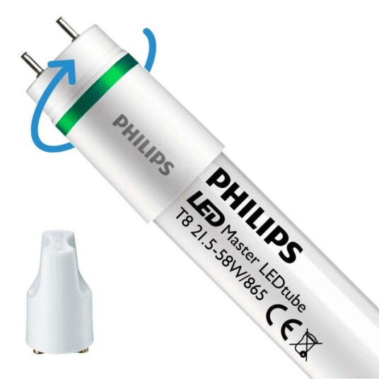 Philips MAS LED Lysrør 1500mm UE 20W 865 T8 185 lm/W Philips MAS LED Lysrør 1500mm UE 20W 865 T8 185 lm/W