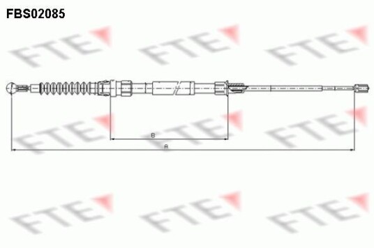Tautrekk, håndbremse FTE 9250085