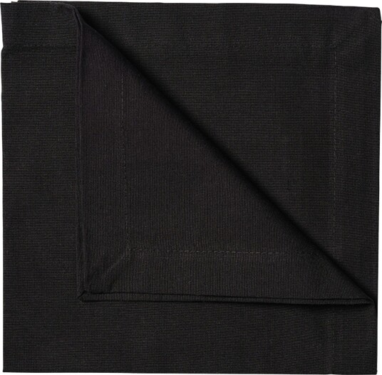 Linum Robert Tøyserviett 45x45 cm 4 pk Sort