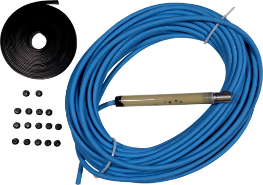 Forstøpt nedsenkbar kabel 4X1.4mm2 med kontakt Inkludert kabelstrips 70 meter Forstøpt nedsenkbar kabel 4X1.4mm2 med kontakt Inkludert kabelstrips 70 meter