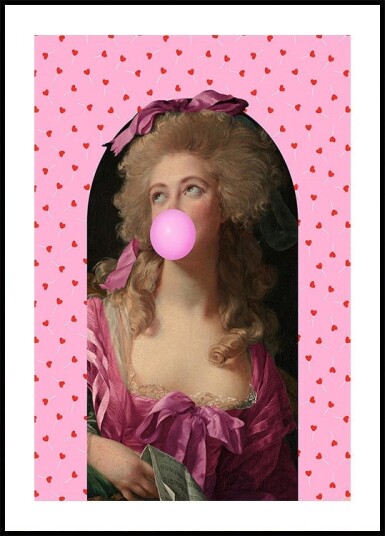 Lollipop Girl Plakat Plakat / 30x40cm