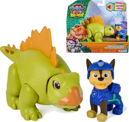 Paw Patrol Dinofilmen Figurer Roaring Pup Pals Chase