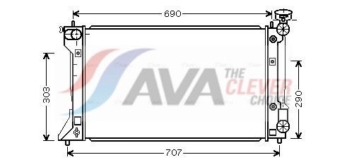 Radiator AVA Clever Choice TO2293 Radiator AVA Clever Choice TO2293