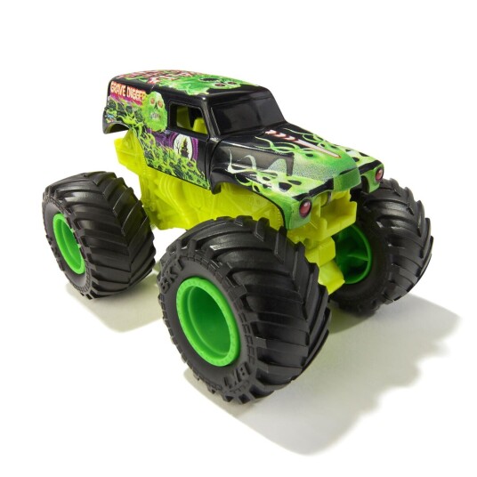 Monster Jam Smash & Bash Lekebil 1:64   Grave Digger