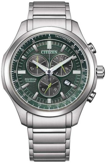 Citizen Herreklokke AT2530 85X Classic Grønn/Stål Ø42 mm Citizen Herreklokke AT2530 85X Classic Grønn/Stål Ø42 mm