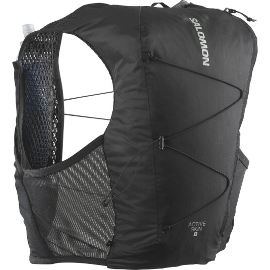 Salomon Active Skin 8 Set Black/Metal M Salomon Active Skin 8 Set Black/Metal M