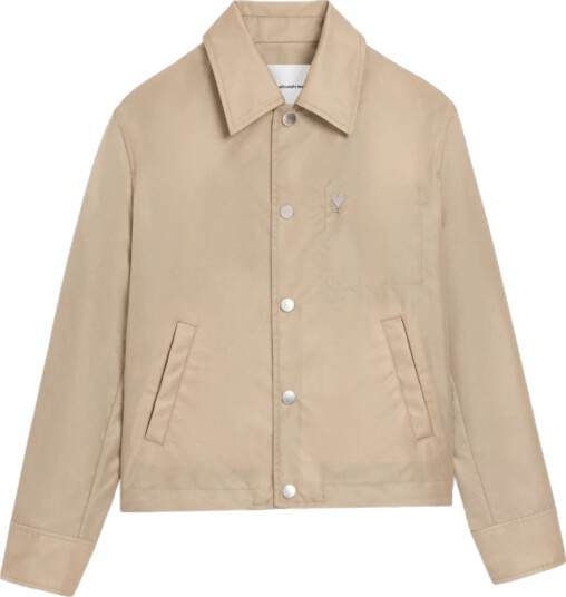 Ami Paris Herre Jakker Beige S,