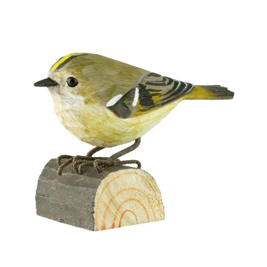 Wildlife Garden DecoBirds Håndskåret Fugl Fuglekonge
