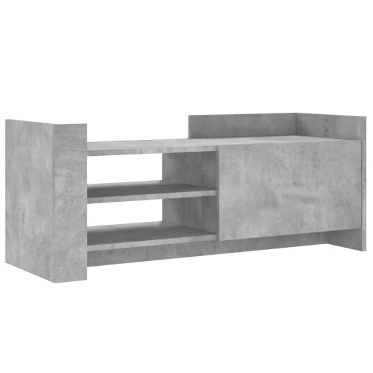 TV-benk betonggrå 100x35x40 cm konstruert tre 848377 TV-benk betonggrå 100x35x40 cm konstruert tre 848377