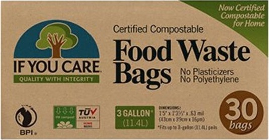 If you care food waste bags 11,4 L 30 stk If you care food waste bags 11,4 L 30 stk