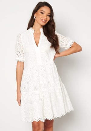 Y.A.S Holi SS Dress Star White M