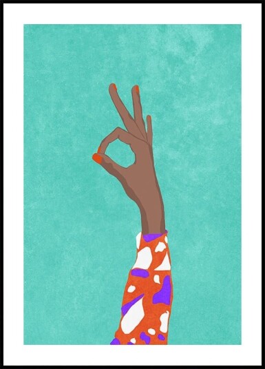 Okay Plakat / 40x50cm Okay Plakat / 40x50cm