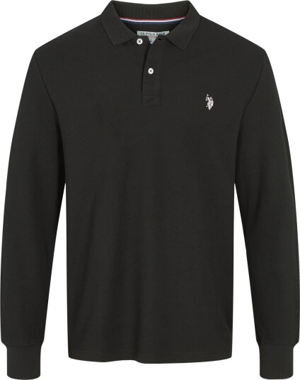U.S. Polo Assn. Sacco Langermet Polo T skjorte Herre Svart XL