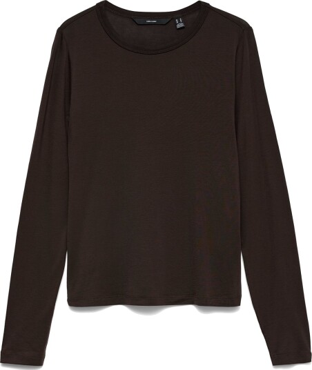 Vero Moda Vmada Ls Top Jrs Noos Brown M