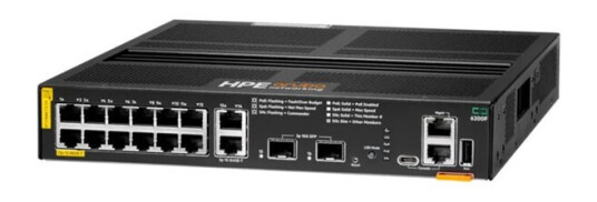 Hpe Aruba 6200F 12G Class4 Poe 2G/2Sfp+ 139W Switch - Switch - L3 - Styrt - 12 X 10/100/1000 (Poe+) + 2 X 100/1000 (Opplink) + 2 X 1 Gigabit / 10 Gigabit Sfp+ - Rackmonterbar - Poe+ (139 W)