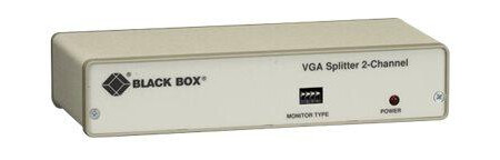 BLACK BOX VGA Video Splitter 2-Channel - videosplitter - 2 porter - TAA-samsvar