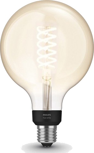 Philips Hue E27 dekorasjon LED globepære, Ø12,5 Philips Hue E27 dekorasjon LED globepære, Ø12,5