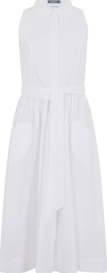 Moschino Dame Kjoler Hvit S, Moschino Dame Kjoler Hvit S,