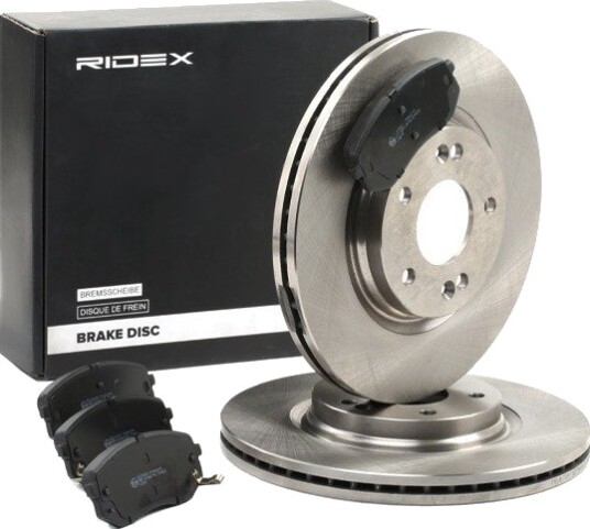 RIDEX 3405B0946 Bremseskiver og -klosser