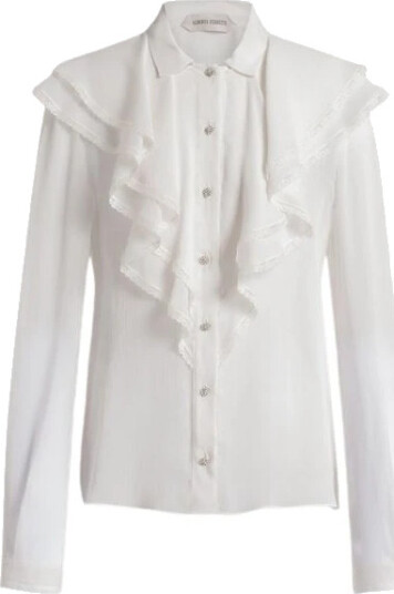 Alberta Ferretti Dame Bluser & Skjorter Hvit S,