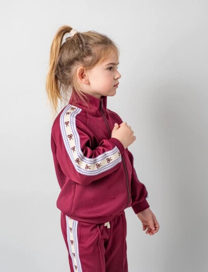 That"s Mine Andrea Sweatshirt, Dark Cherry, 110