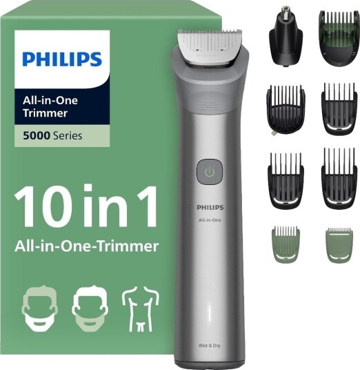 Philips All in One Series 5000 multigroomer MG5931/15 lysegrå