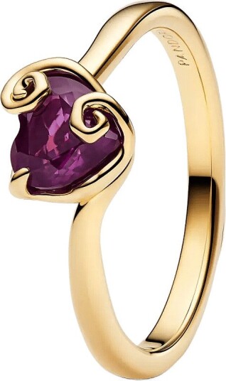 Pandora Disney The Nightmare Before Christmas Sally Purple Heart Ring Purple 50
