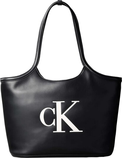 Calvin Klein Bold Ck Shopper Black ONE SIZE