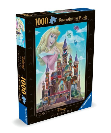 Ravensburger - Puzzle Disney Castles Aurora 1000p  12000266 