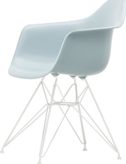 Vitra Eames Plastic RE DAR Spisestol Is/Hvit Vitra Eames Plastic RE DAR Spisestol Is/Hvit