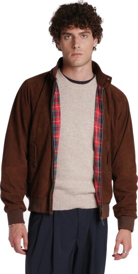 Baracuta G9 suede jacket 48 brun herre Baracuta G9 suede jacket 48 brun herre