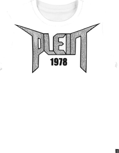 Philipp Plein T skjorte 1978 Hvit m. Rhinestone Philipp Plein 12 år 152 T skjorte Philipp Plein T skjorte 1978 Hvit m. Rhinestone Philipp Plein 12 år 152 T skjorte
