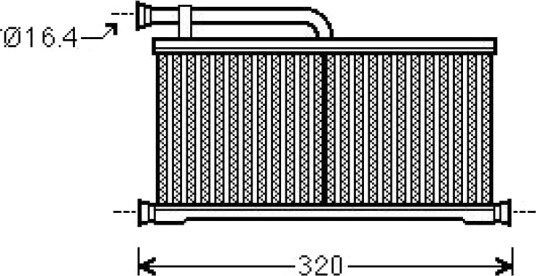 Varmeapparat register DIEDERICHS DCM1023