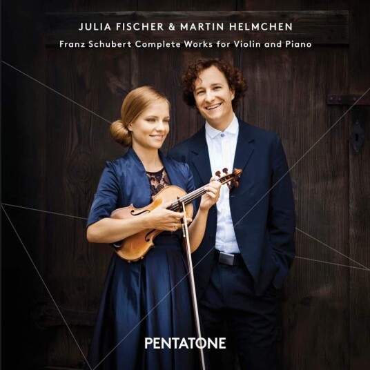 Julia Fischer, Martin Helmchen, Franz Schubert Schubert: Complete Works For Violin & Piano CD Julia Fischer, Martin Helmchen, Franz Schubert Schubert: Complete Works For Violin & Piano CD