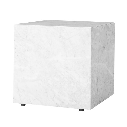 Audo Copenhagen Plinth salongbord white, cube