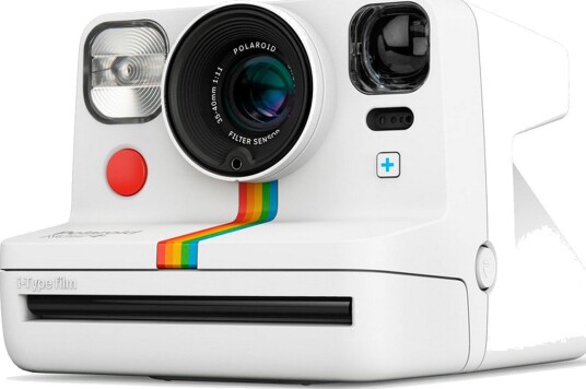 Polaroid NOW+ kamera (analog) Hvit