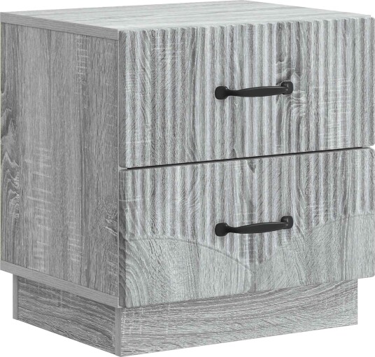  Nattbordskap Grå sonoma 43 x 34,5 x 44,5 cm Konstruert tre